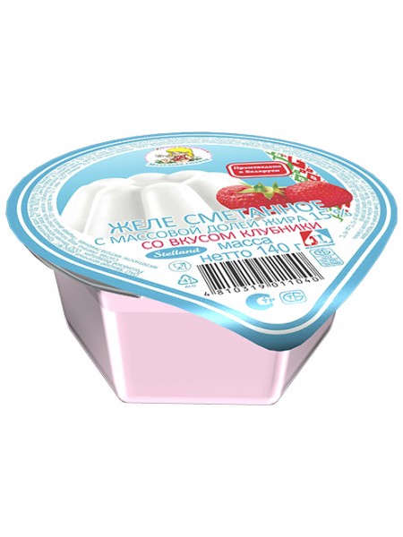 Желе сметанное "Венский завтрак" клубника 140г*12 пл/ст Минск МЗ №1 Желе сметанное "Венский завтрак" клубника 140г*12 пл/ст Минск МЗ №1